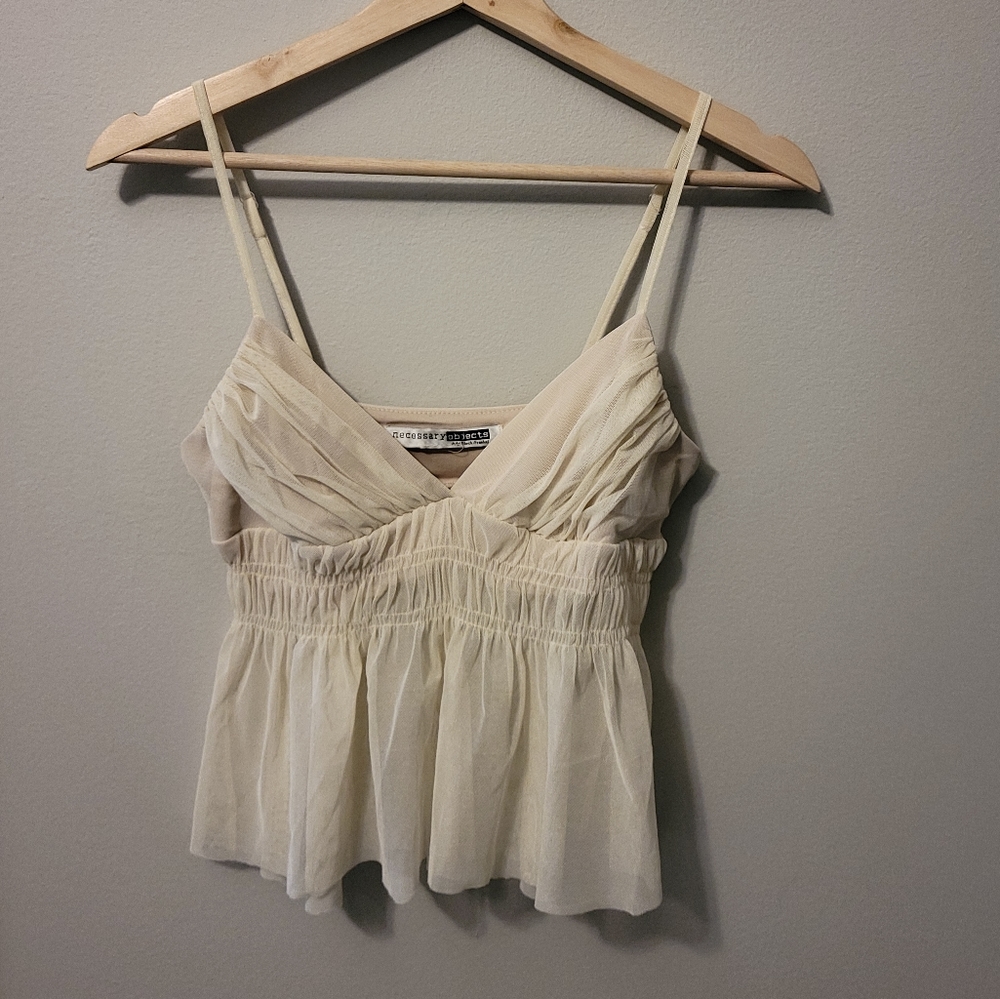 Sheer boho tank small